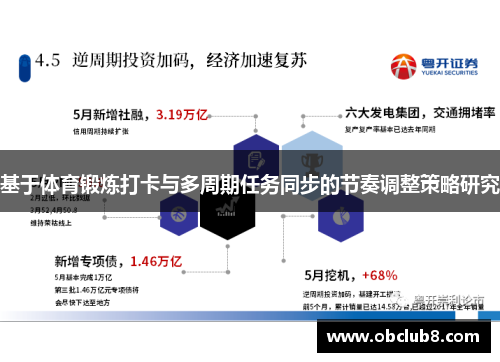 基于体育锻炼打卡与多周期任务同步的节奏调整策略研究